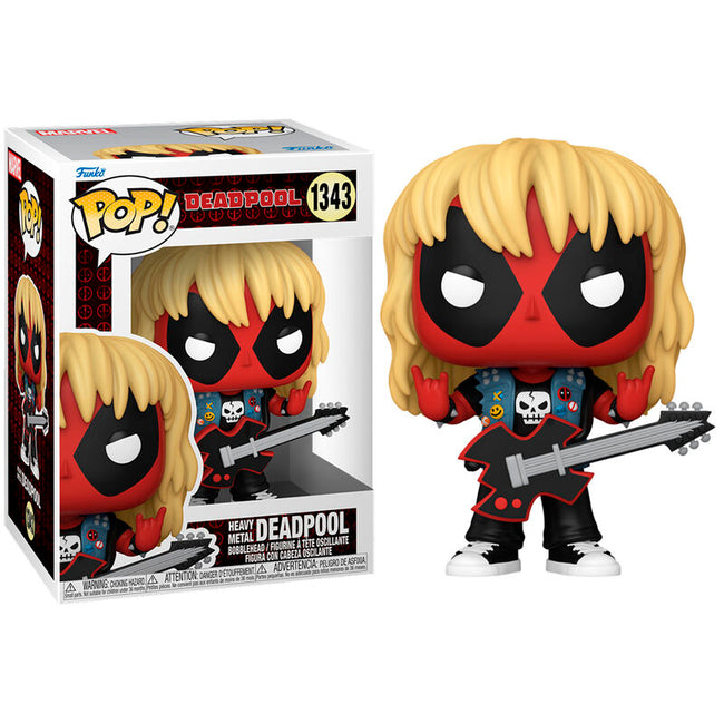 Funko pop! marvel deadpool - deadpool en banda de metal Hover Image