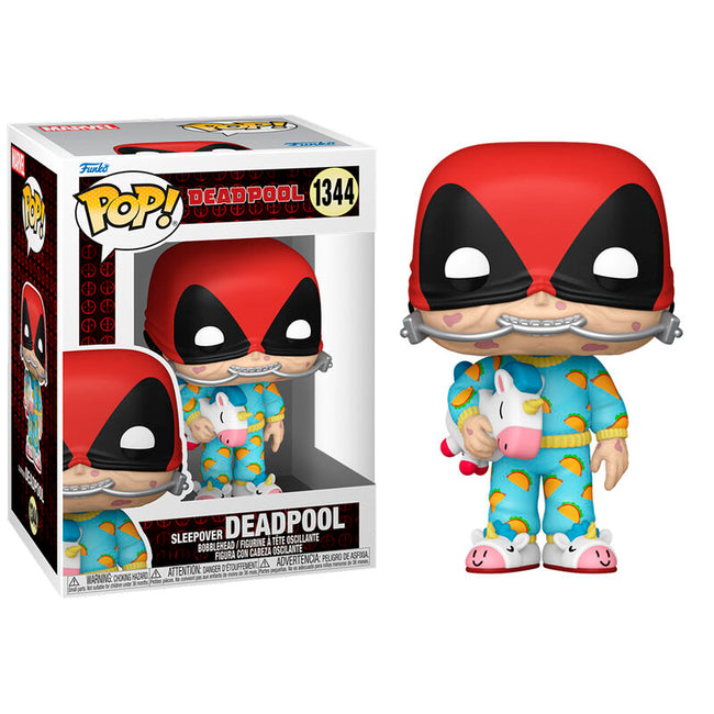 Funko pop! marvel deadpool - deadpool en pijama Hover Image