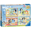Ravensburger puzle - bluey 4x42 piezas