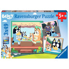 Ravensburger puzle - bluey 3x49 piezas