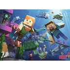Ravensburger puzle - minecraft 4x100 piezas