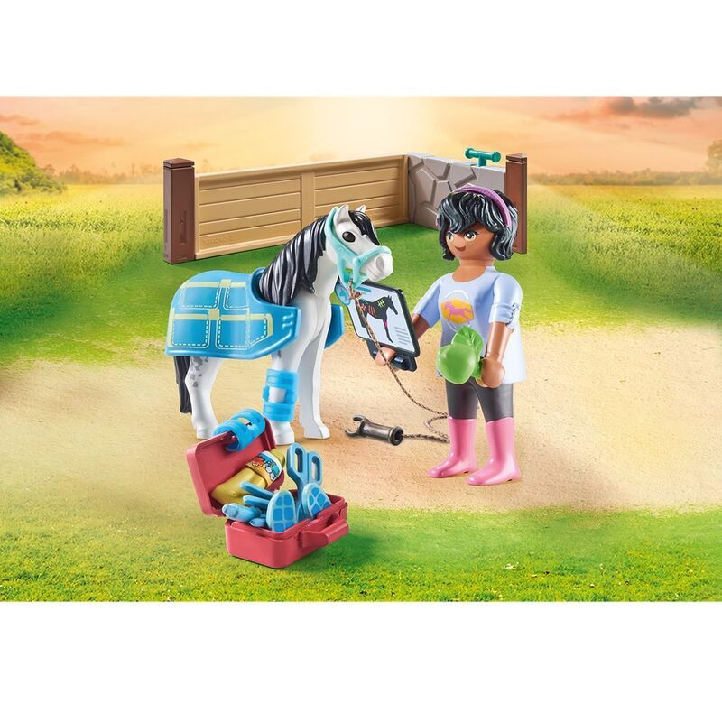 Playmobil - terapeuta de caballos