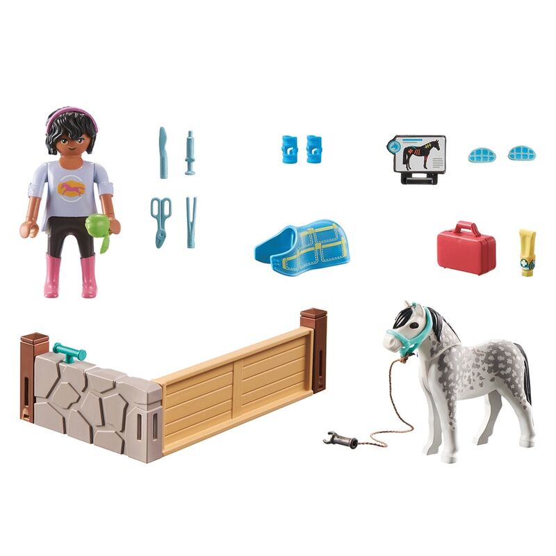 Playmobil - terapeuta de caballos