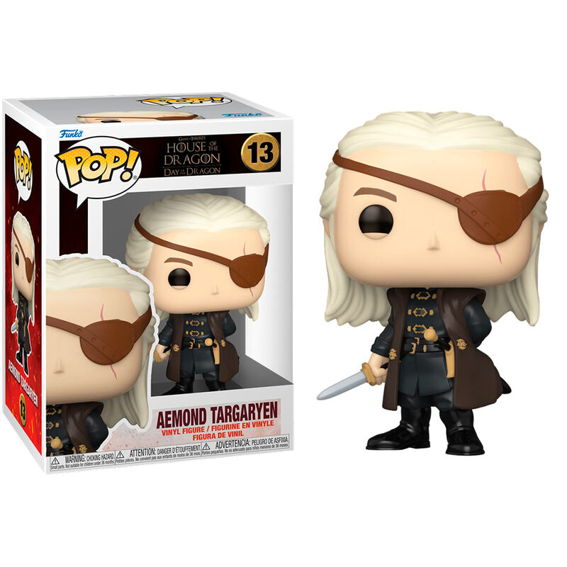 Funko pop! la casa del dragón s2 - aemond targaryen