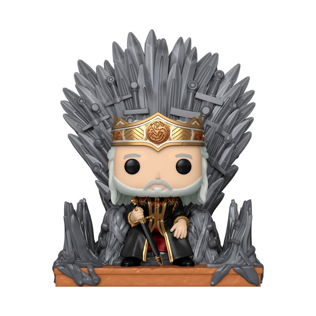 Funko pop! deluxe la casa del dragón s2 - viserys en el trono Main Image