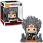 Funko pop! deluxe la casa del dragón s2 - viserys en el trono