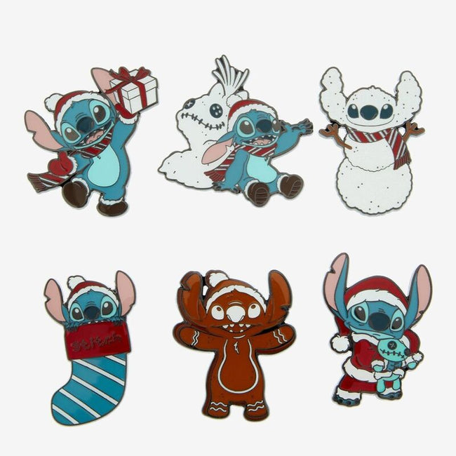 Funko loungefly - pin sorpresa: stitch en navidad Main Image