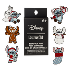 Funko loungefly - pin sorpresa: stitch en navidad