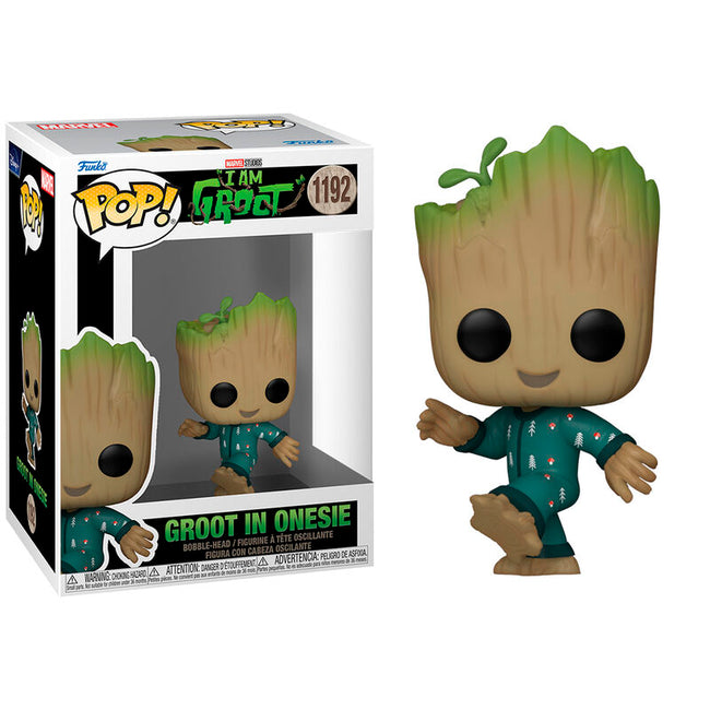 Funko Pop! Yo Soy Groot - Groot con Pijama Hover Image