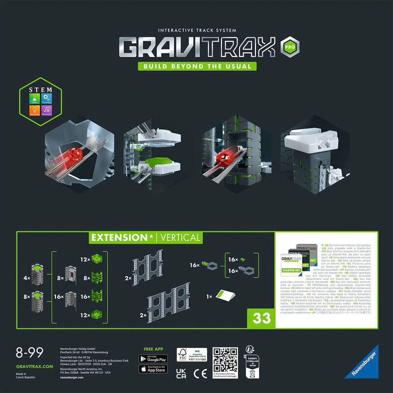 Ravensburger gravitrax pro - extensión: vertical 2023