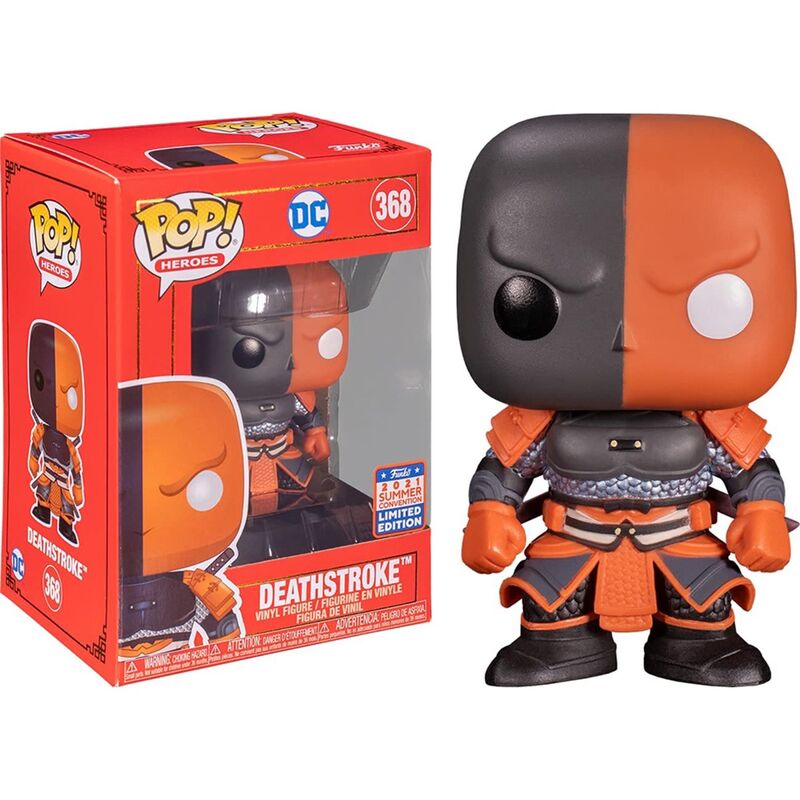 Funko pop! dc palacio imperial - deathstroke exclusivo sdcc21