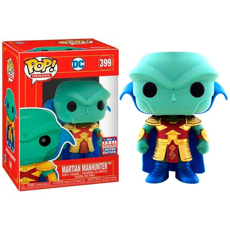 Funko pop! dc palacio imperial - detective marciano (sdcc21) exclusivo