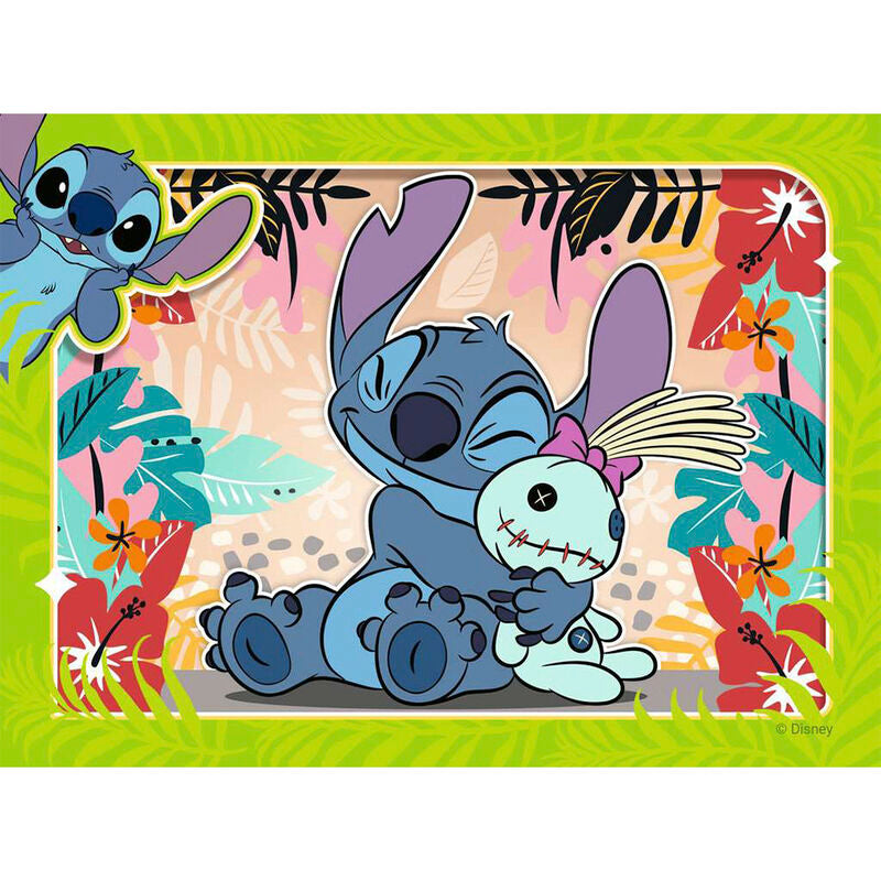 Ravensburger puzles progresivos - disney stitch 12/16/20/24 piezas