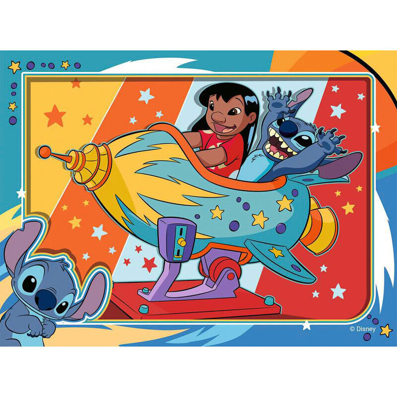 Ravensburger puzles progresivos - disney stitch 12/16/20/24 piezas