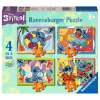 Ravensburger puzles progresivos - disney stitch 12/16/20/24 piezas