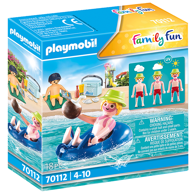 Playmobil - nadador con flotador Hover Image