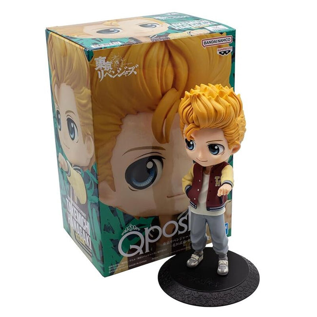 Banpresto Figura Q Posket Takemichi Hanagaki Tokyo Revengers - Plain Clothesver 14cm Hover Image