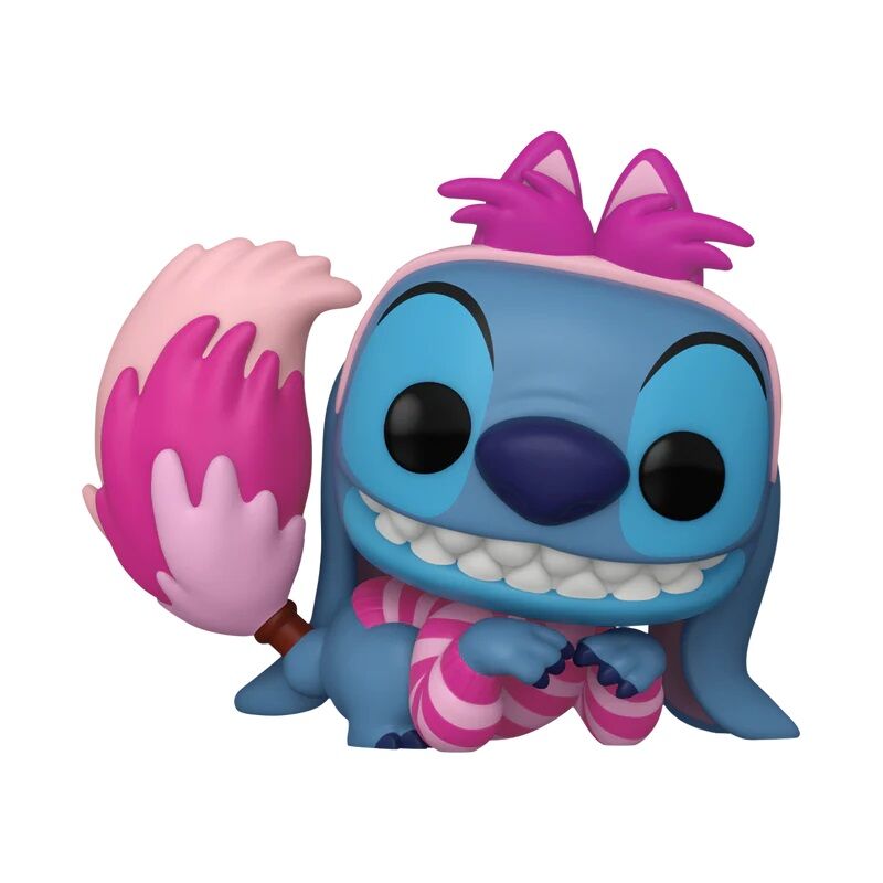 Funko pop! disney: stitch in costume - stitch disfrazado de gato de cheshire