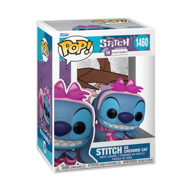 Funko pop! disney: stitch in costume - stitch disfrazado de gato de cheshire Main Image