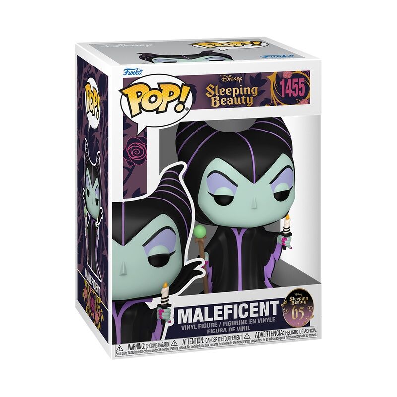 Funko pop! disney: la bella durmiente - maléfica con vela