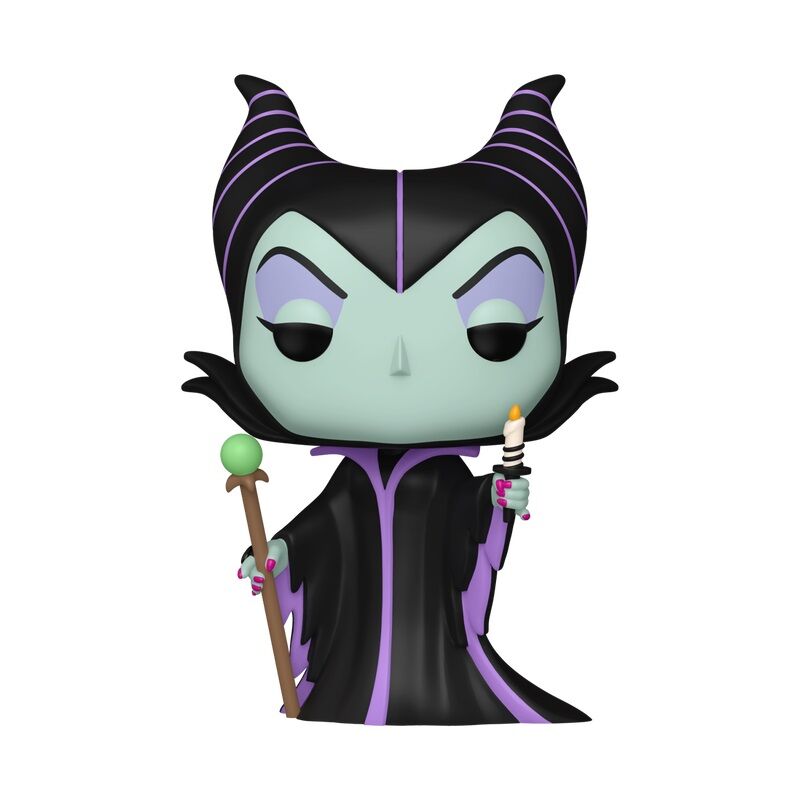 Funko pop! disney: la bella durmiente - maléfica con vela