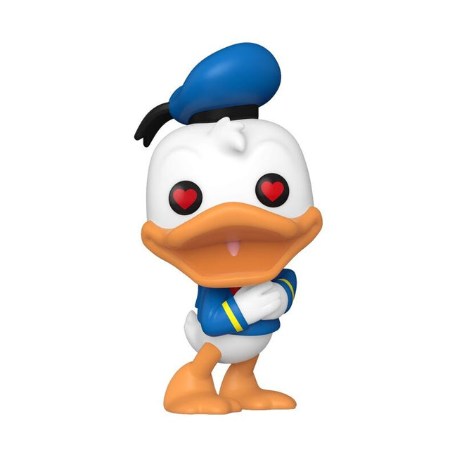 Funko pop! disney: pato donald 90 aniversario ? pato donald enamorado Main Image