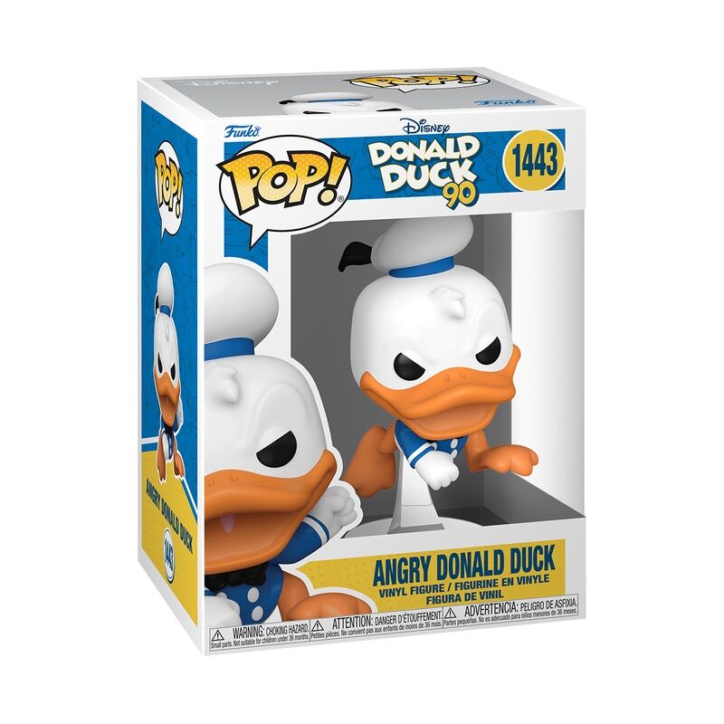 Funko pop! disney: pato donald 90 aniversario ? pato donald enfadado