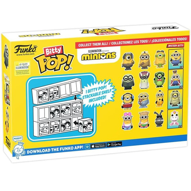 Funko bitty pop! minions - eye, matie, cro-minion y ? Main Image