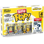 Funko bitty pop! minions - roller skating stuart, pajama bob, kung fu kevin y ?