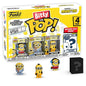 Funko bitty pop! minions - roller skating stuart, pajama bob, kung fu kevin y ?