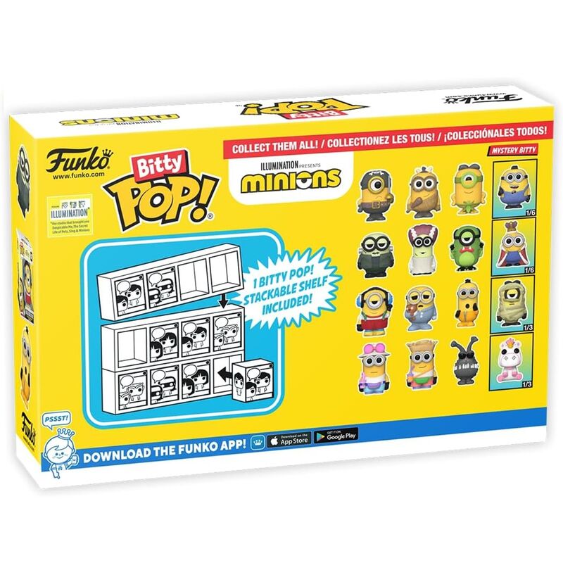 Funko bitty pop! minions - tourist jerry, tourist dave, kyle y ?