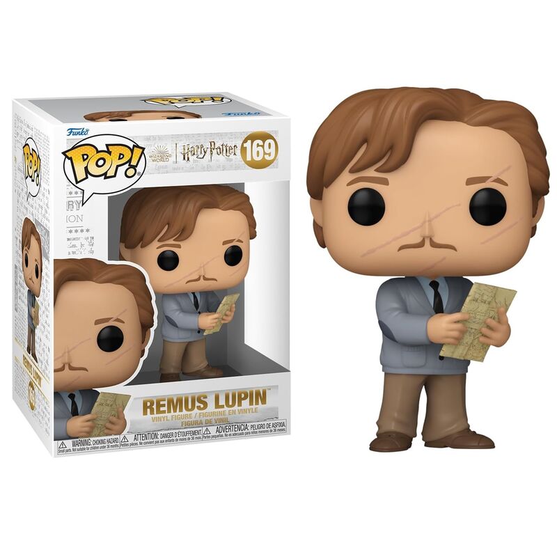 Funko pop! harry potter - prisionero de azkaban: remus lupin con mapa