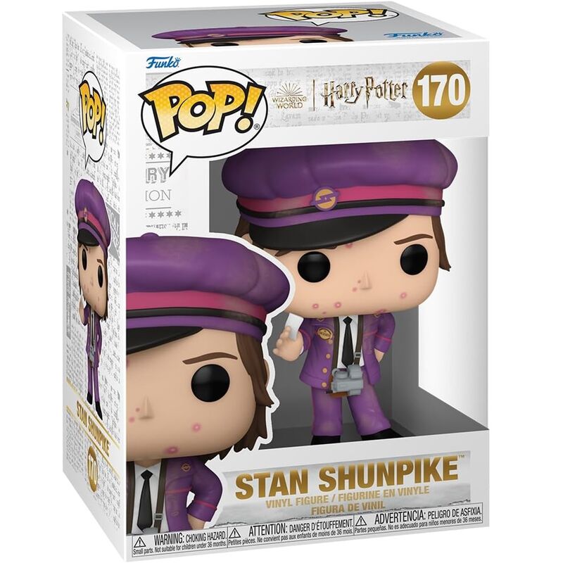 Funko pop! harry potter - prisionero de azkaban: stan shunpike