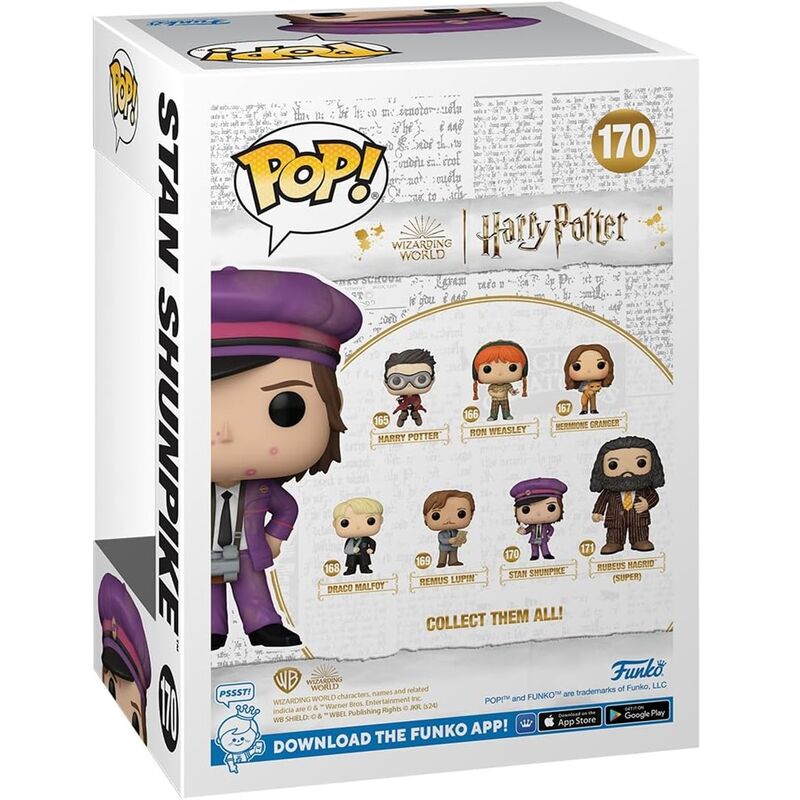 Funko pop! harry potter - prisionero de azkaban: stan shunpike