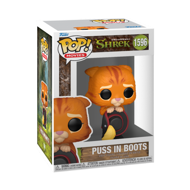 Funko pop! shrek 30 aniversario - gato con botas