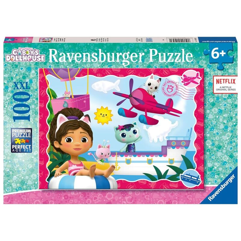 Ravensburger puzle - la casa de muecas de gabby 100 piezas xxl