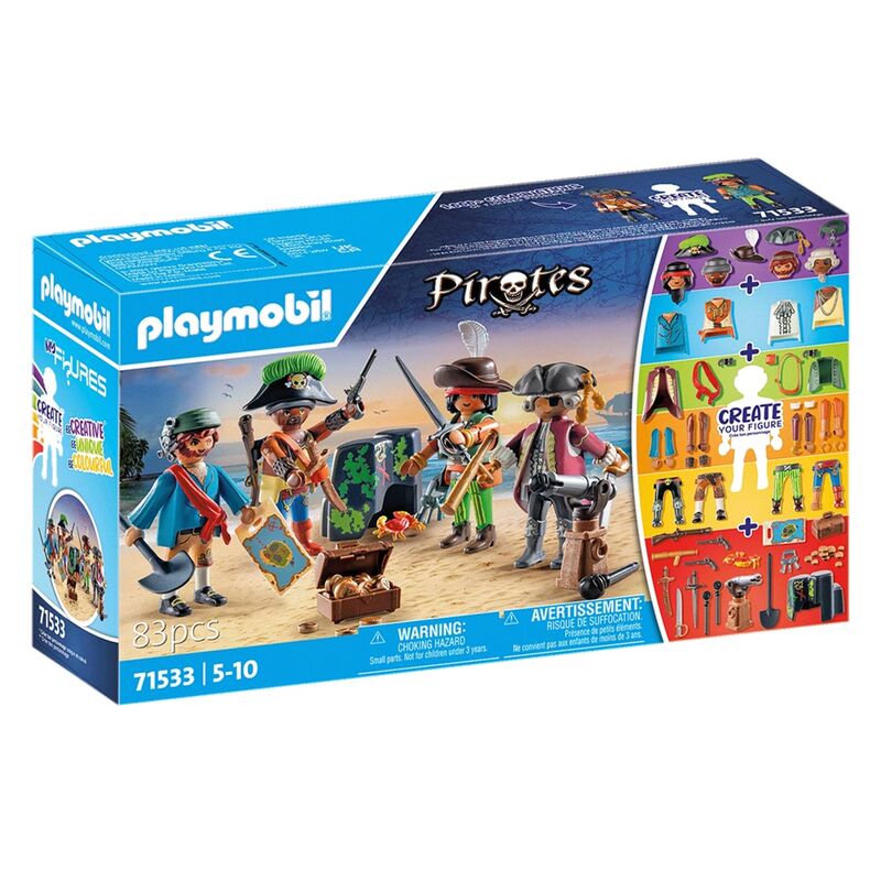 Playmobil - my figures: piratas