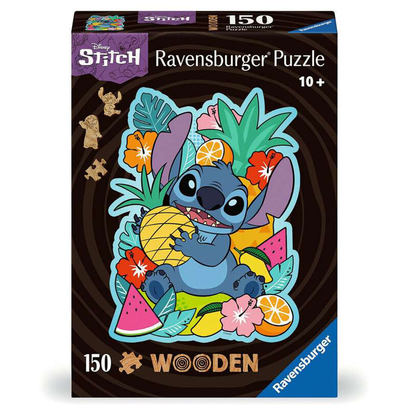 Ravensburger puzle - disney stitch de madera 150 piezas