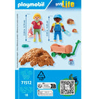 Playmobil - cuidados de la familia de erizos