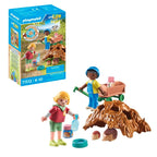 Playmobil - cuidados de la familia de erizos