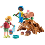 Playmobil - cuidados de la familia de erizos