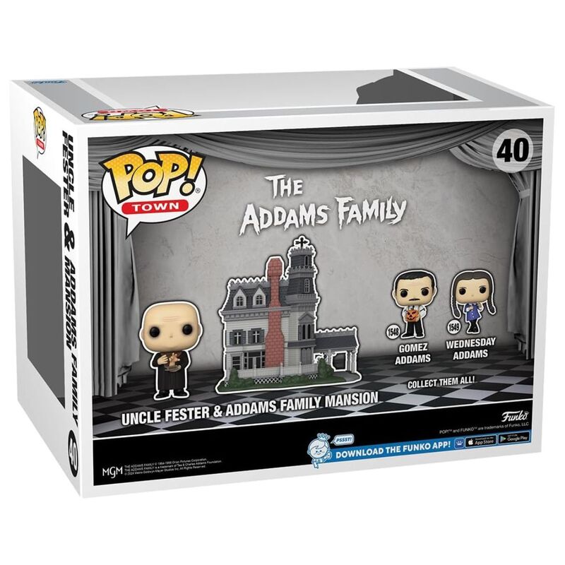 Funko pop! towns la familia adams - tío fétido