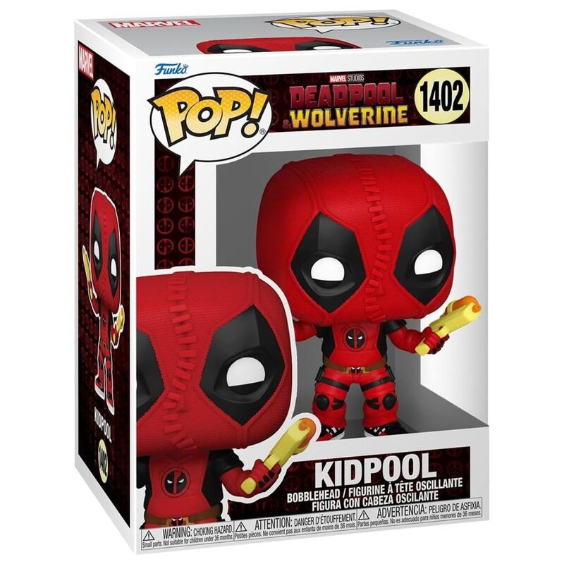 Funko pop! marvel deadpool y lobezno - kidpool