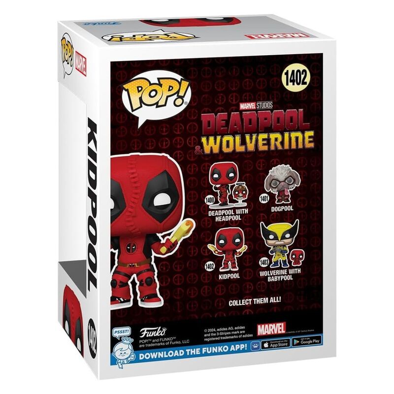 Funko pop! marvel deadpool y lobezno - kidpool