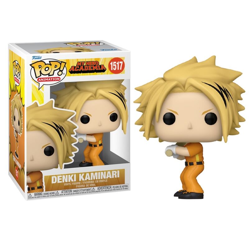 Funko pop! my hero academia: hero league baseball ? denki kaminari