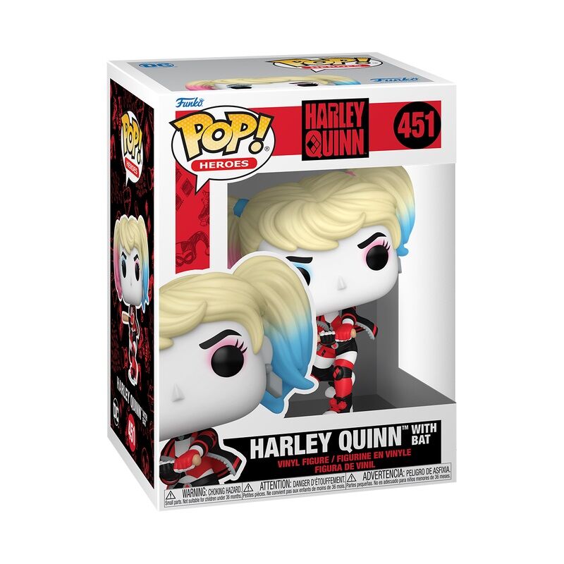 Funko pop! dc: harley quinn ? harley quinn con bate