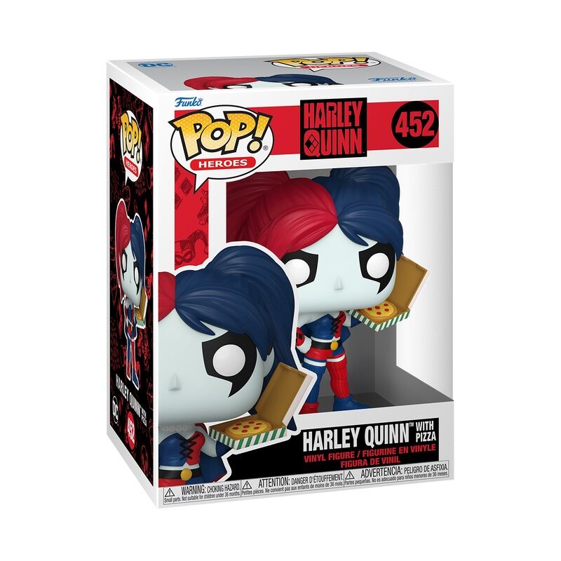 Funko pop! dc: harley quinn ? harley quinn con pizza