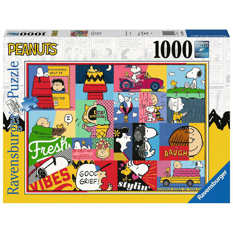 Ravensburger puzle - la vida de snoopy 1000 piezas