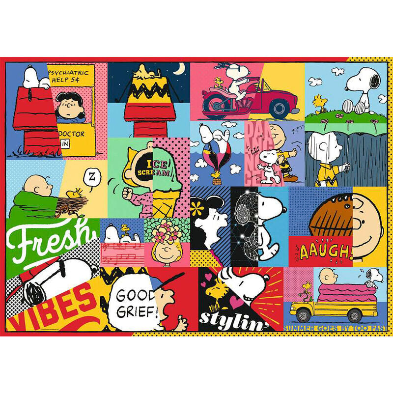 Ravensburger puzle - la vida de snoopy 1000 piezas