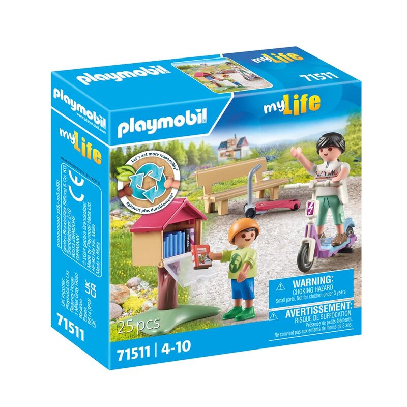 Playmobil - intercambio de libros